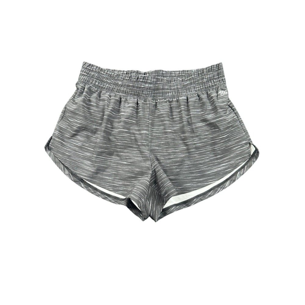 DSG Womens Running Shorts Black Space Dye Athletic Gym Workout Small